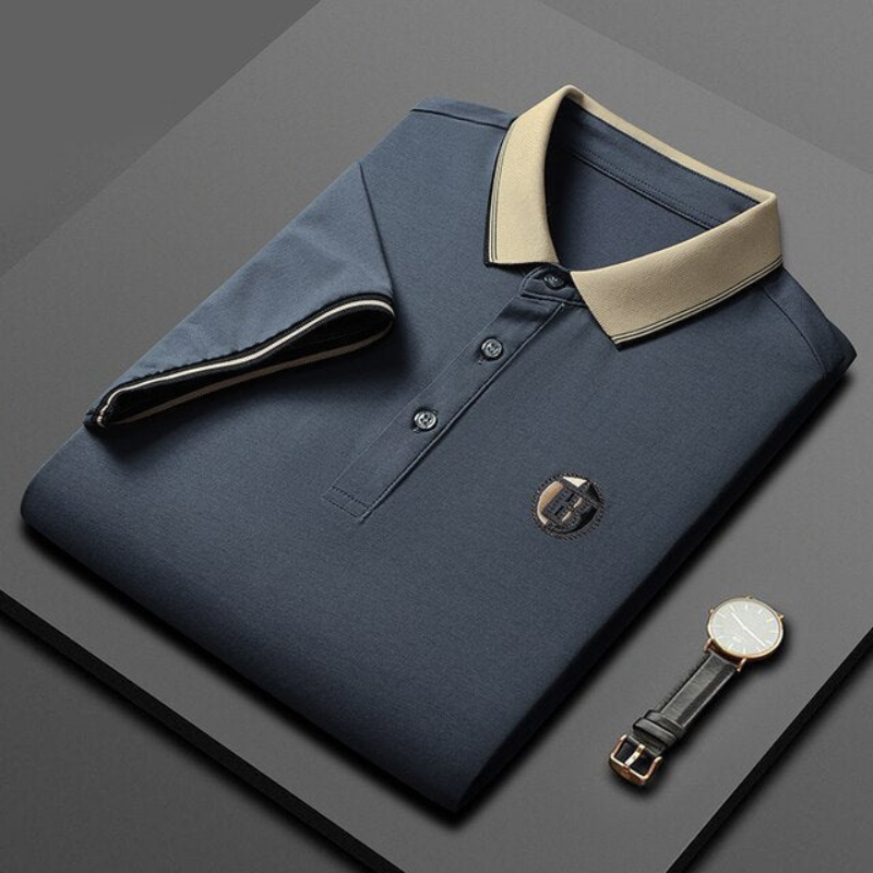 Ronaldo | Lässiges Polo-Shirt für Herren | Kurzarm