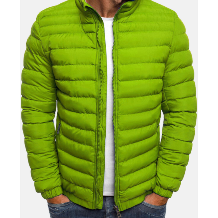Addaleim | Herren Reißverschluss Daunen Jacke | Warme