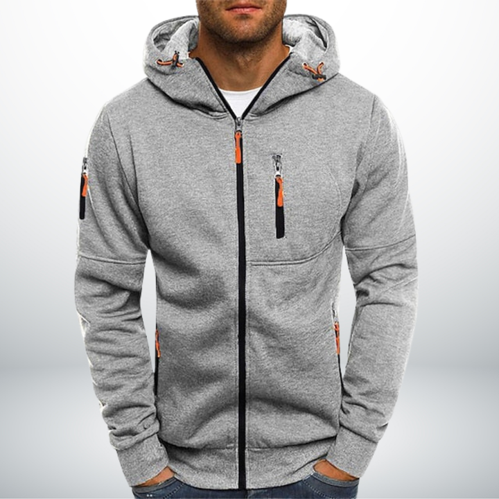 Ludolf | Herren Hoodie mit Reißverschluss | Bequem