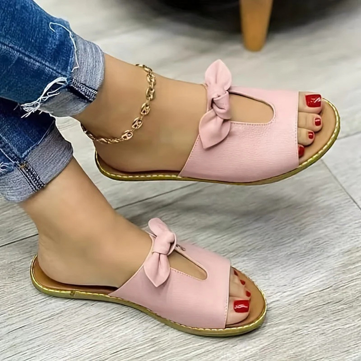 Solaine | Flache Sandalen Für Damen | Bequem