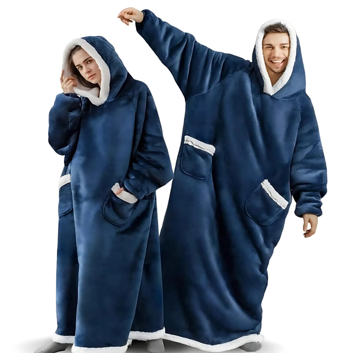 Naoki | Damen Oversize Hoodie-Decke | Warm