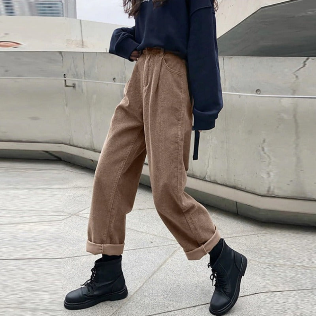 Sibylle | Damen High-Waist Hose | Weite