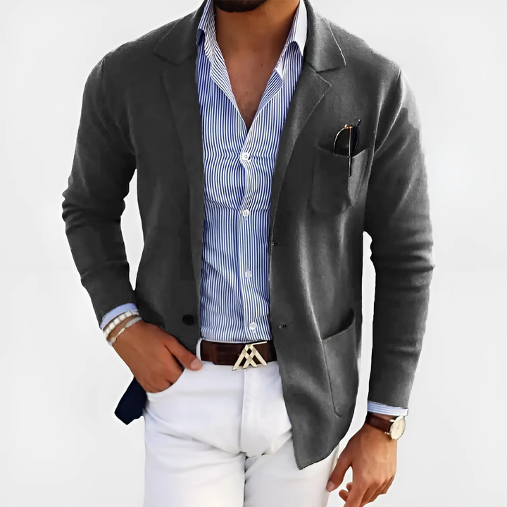 Norbert | Herren Strickjacke Sakko | Leichte