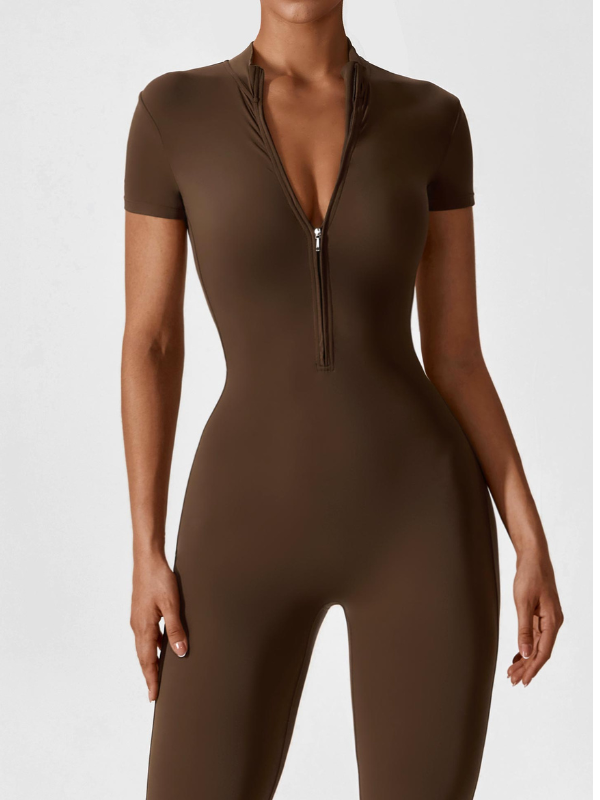 Zeina | Zip-Up Jumpsuit für Damen | Insgesamt