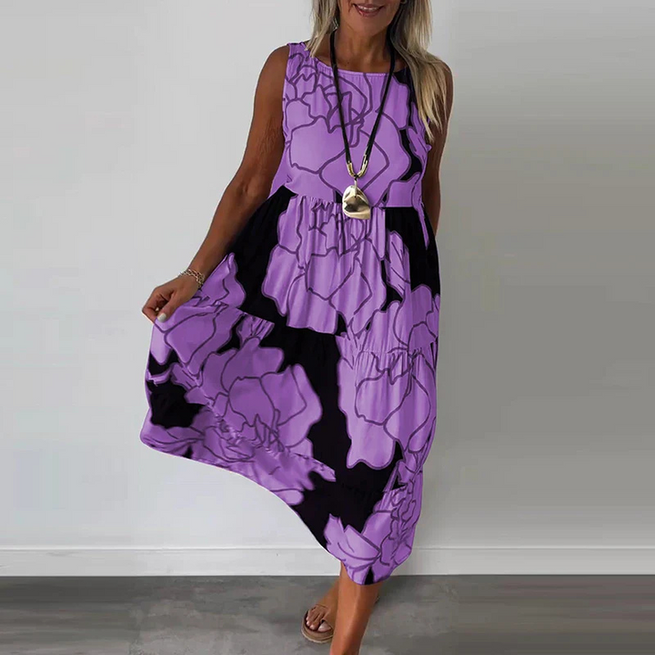 Yasmina | Leichtes Maxikleid Für Damen | Maxi