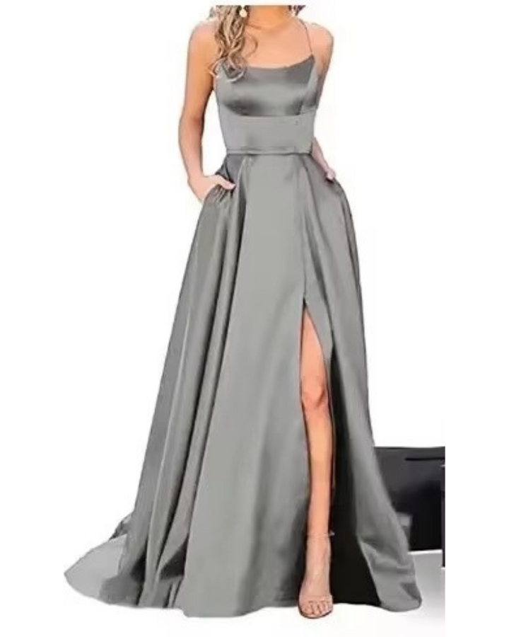 Zélie | Fließendes Maxikleid Für Damen | Elegant