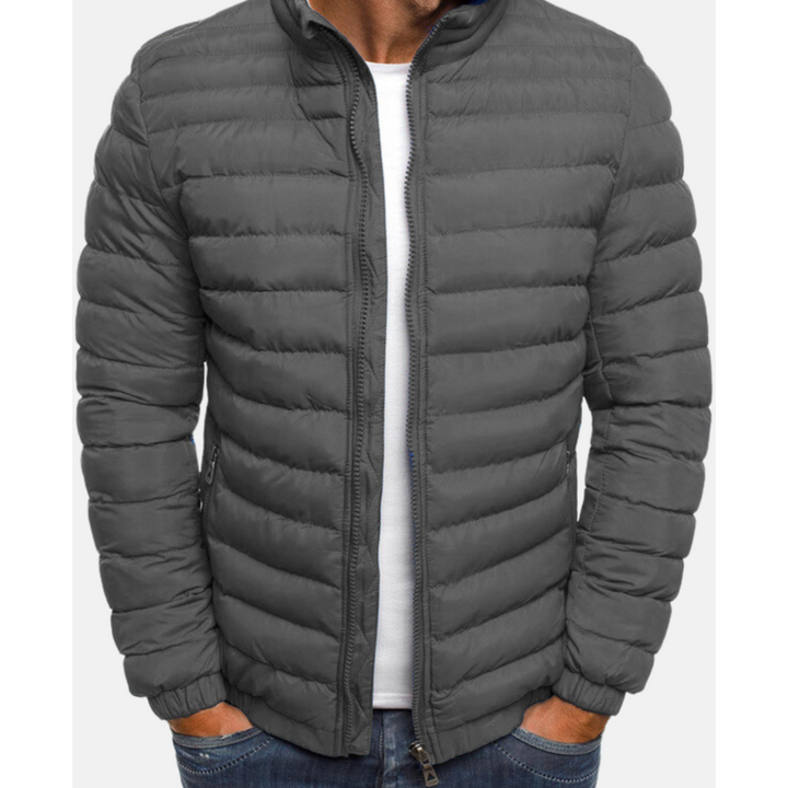 Addaleim | Herren Reißverschluss Daunen Jacke | Warme