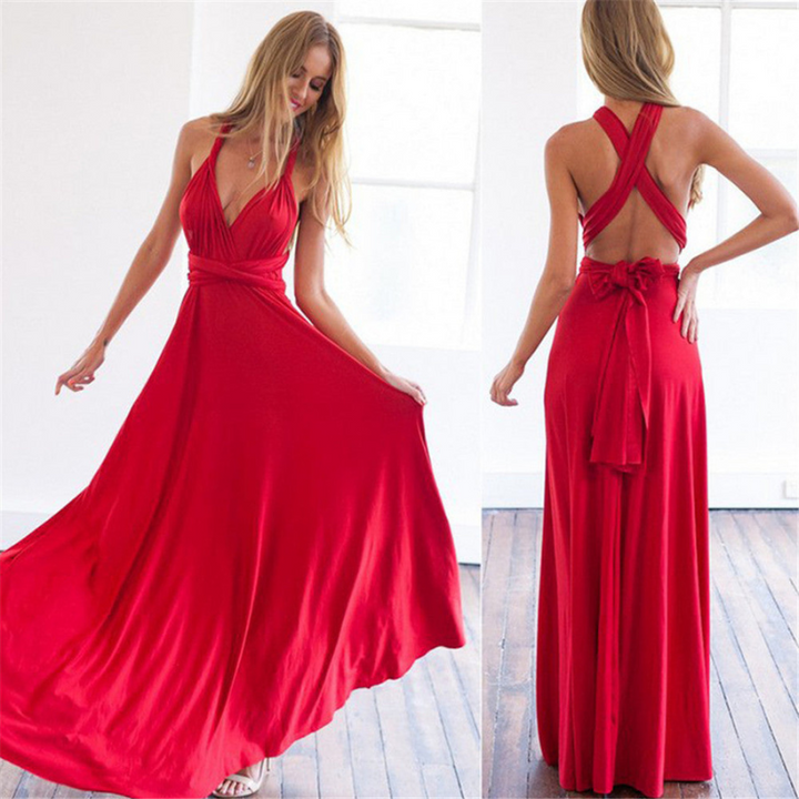 Mia | Elegantes Wickelkleid für Damen | Abiball