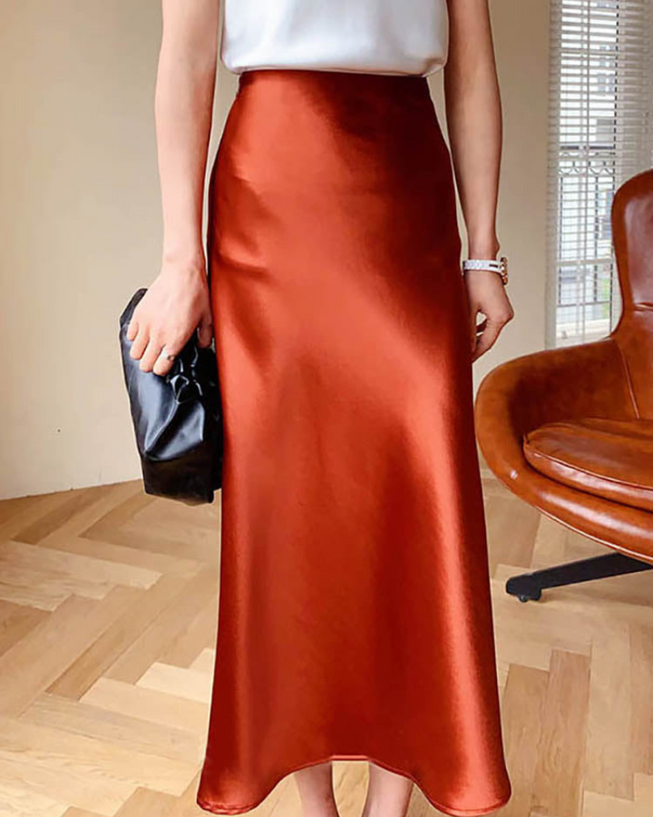 Joséphine | Eleganter Midirock Für Damen | Zeitlos