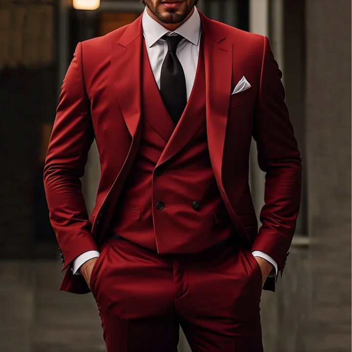 Baldur | Herren Dreiteiliger Anzug | Business Stil