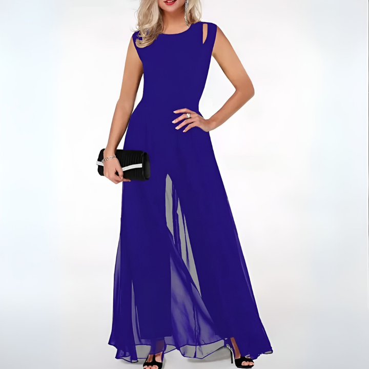 Emmi | Damen Ärmellos Party-Jumpsuit | Elegant