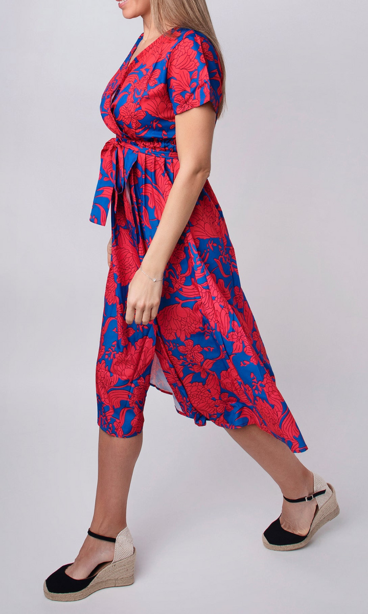 Frely | Blumenkleid für Damen | Sommer