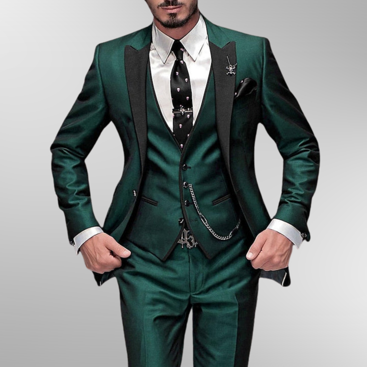 Yasin | Herren Dreiteiliger Anzug | Slim Fit