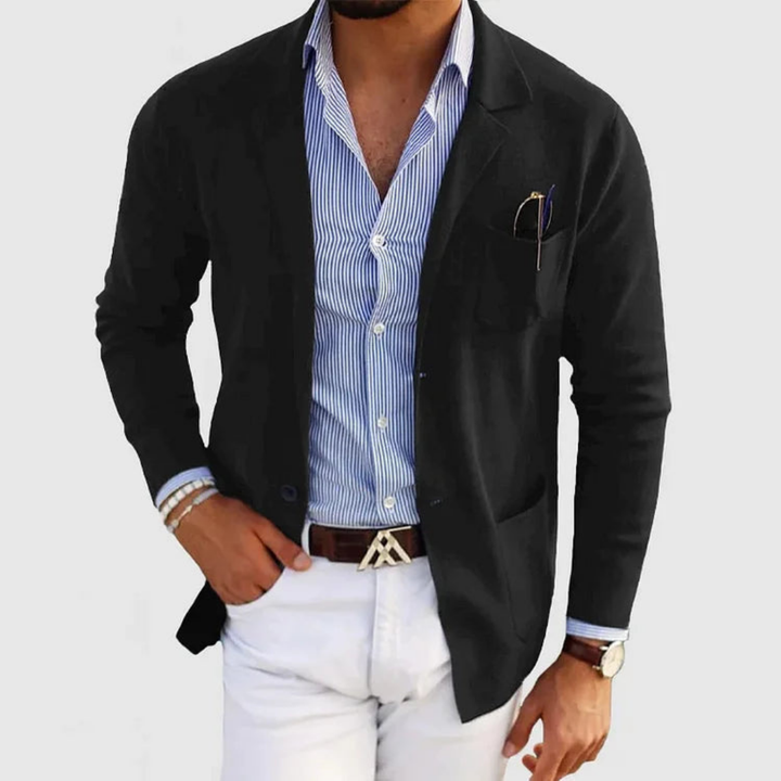 Norbert | Herren Strickjacke Sakko | Leichte