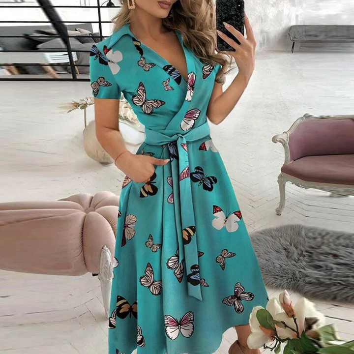 Valentia | Midi-Kleid Für Damen | Stilvoll