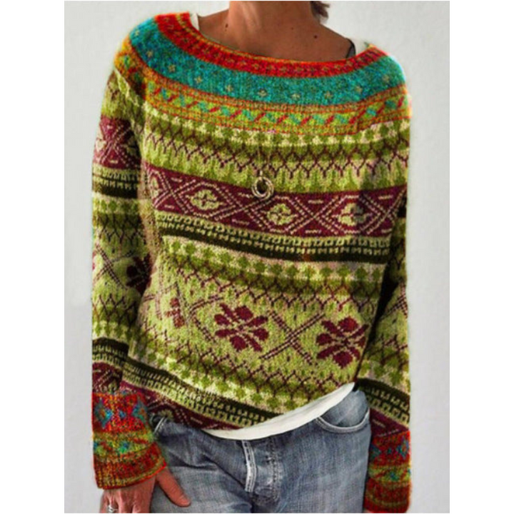 Tokirin | Damen Strick Warme Pullover | Langarm