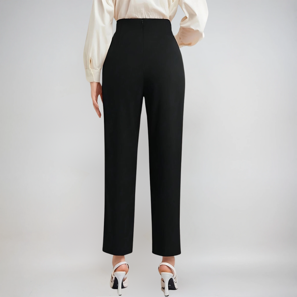 Charlotte | Hohe Taille Freizeithose Für Damen | Schick