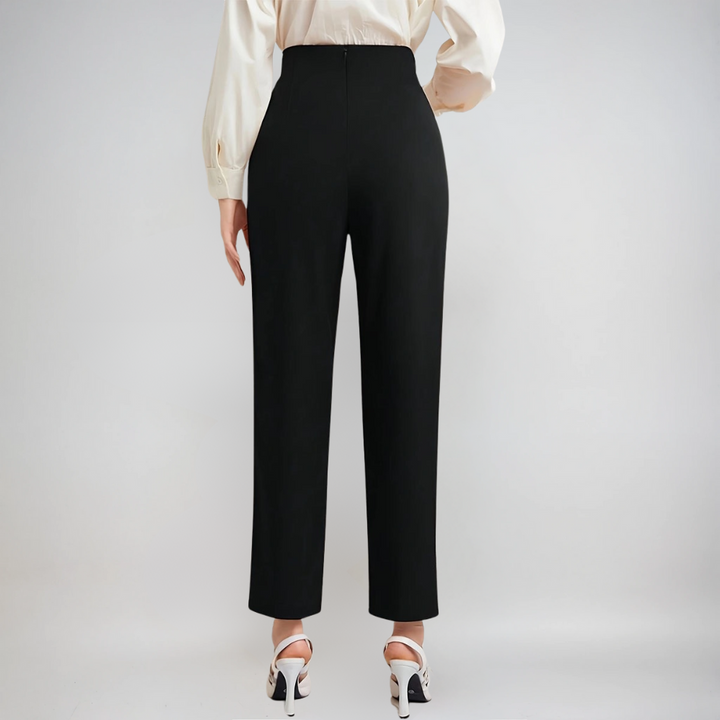 Charlotte | Hohe Taille Freizeithose Für Damen | Schick