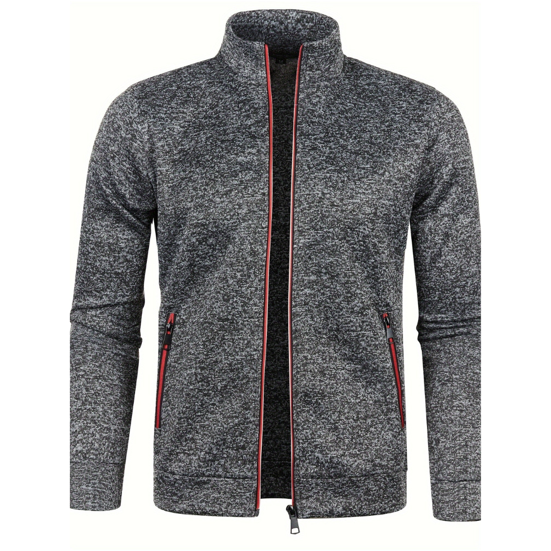 Irsamet | Herren Langarm Warme Jacke | Reißverschluss