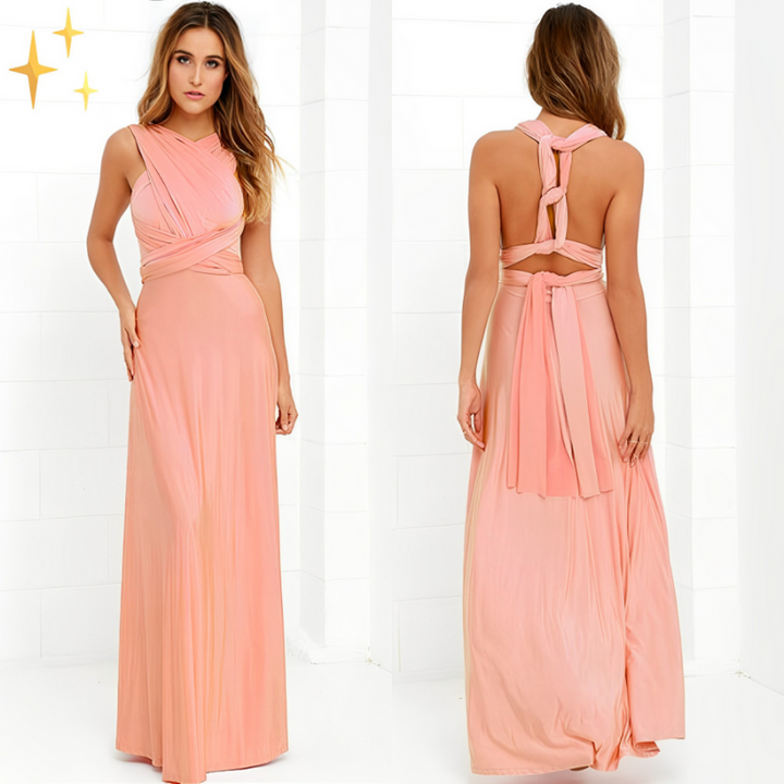 Mia | Elegantes Wickelkleid für Damen | Abiball