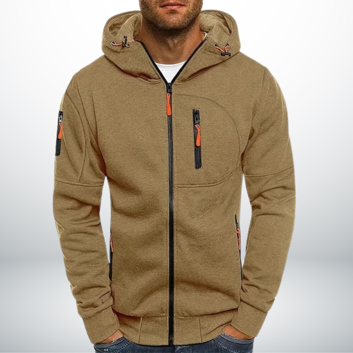 Ludolf | Herren Hoodie mit Reißverschluss | Bequem