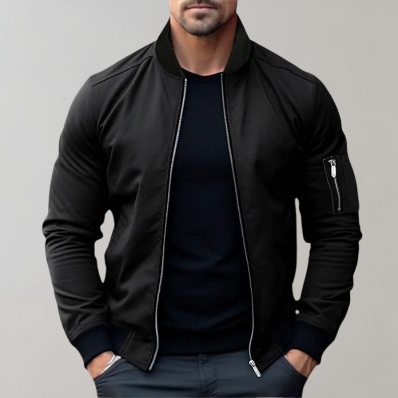 Max | Stylische Bomberjacke Für Herren | Übergänge