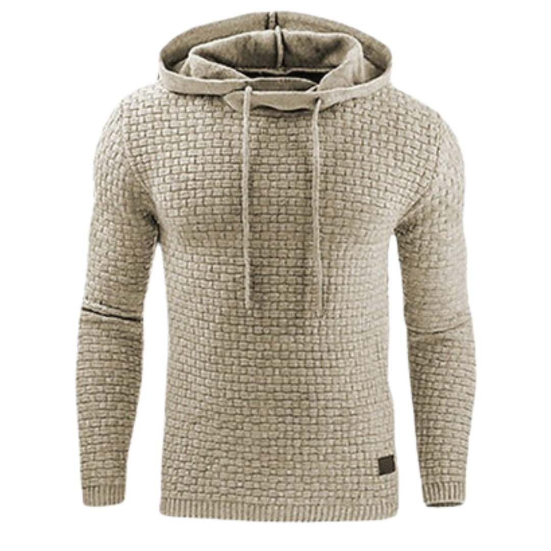 Brett | Herren Strick Kapuzenpullover | Warm