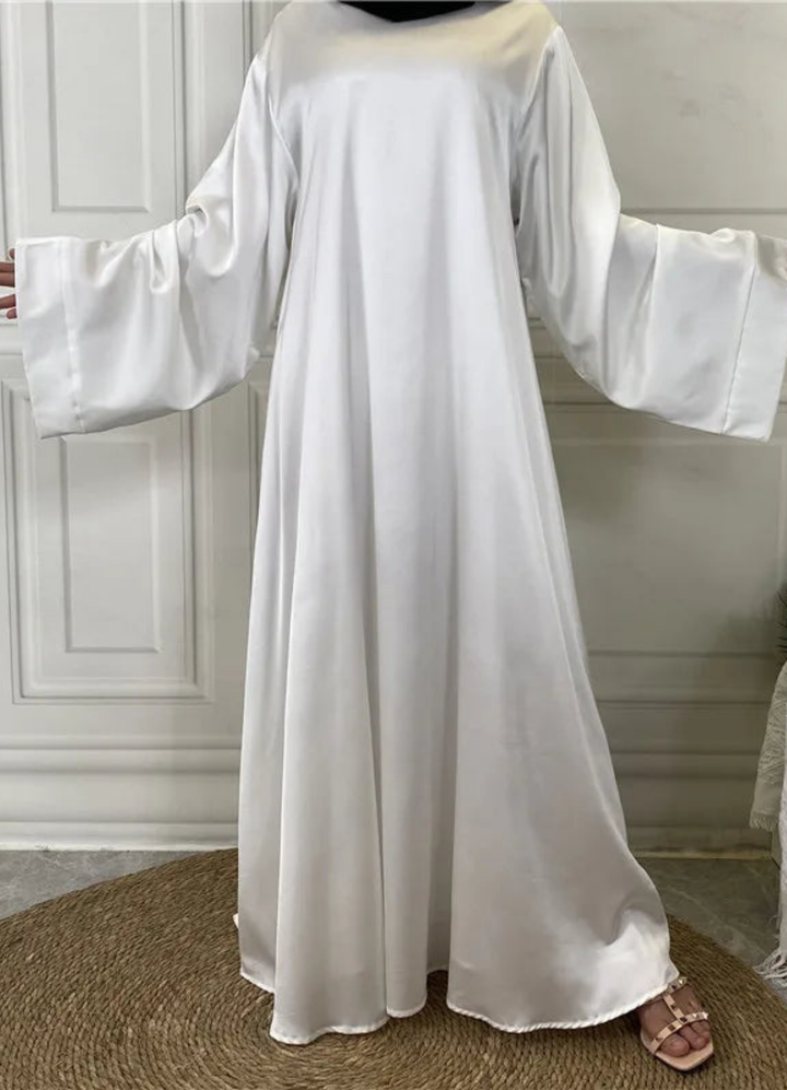 Ulva | Damen Langarm Maxikleid | Lockere Passform