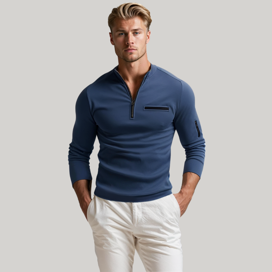 Emmerich | Herren Halbzip Pullover | Bequem