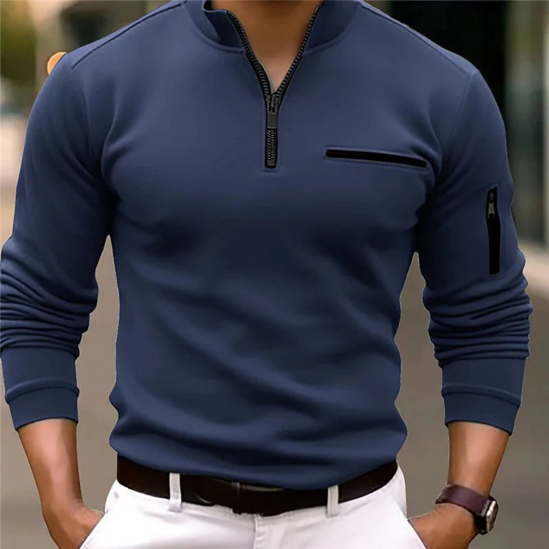 Emmerich | Herren Halbzip Pullover | Bequem