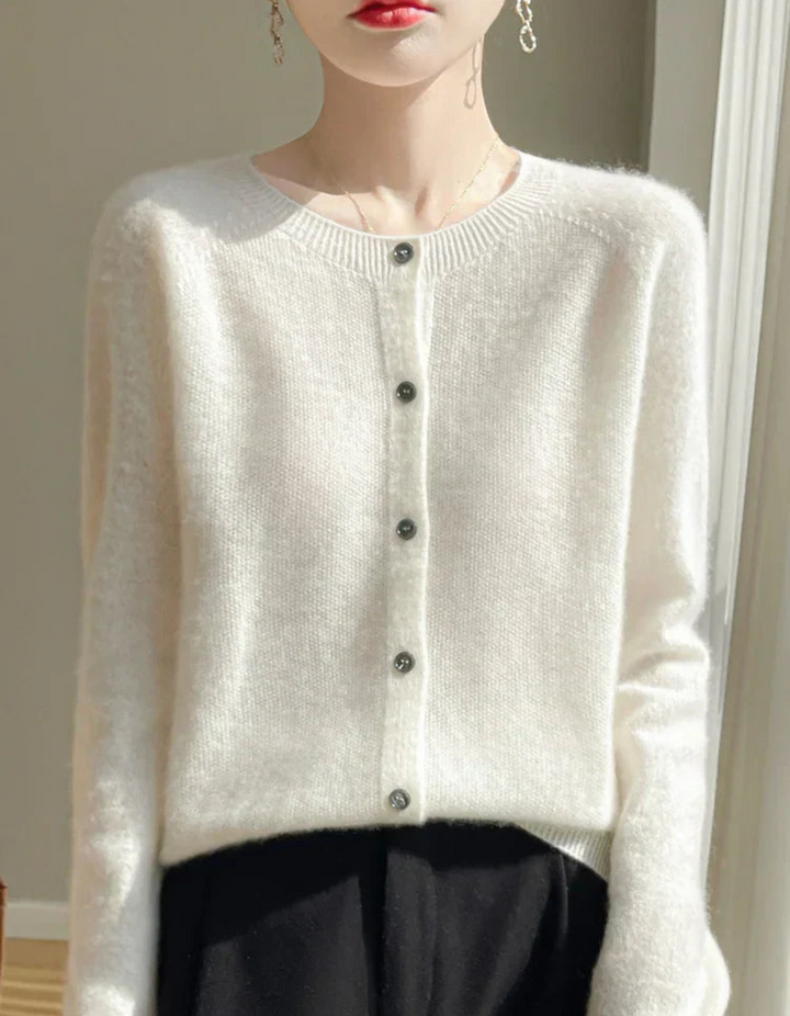 Zelinda | Damen Langarm Cardigan | Winter