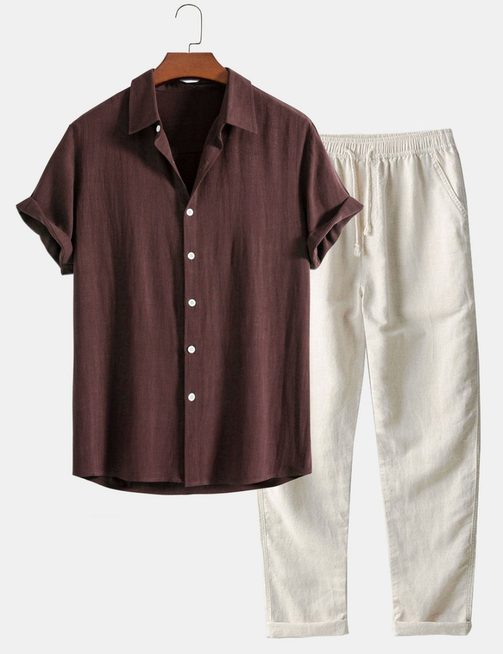 Torger | Polo und Hose Set fur Herren | Komfortabel