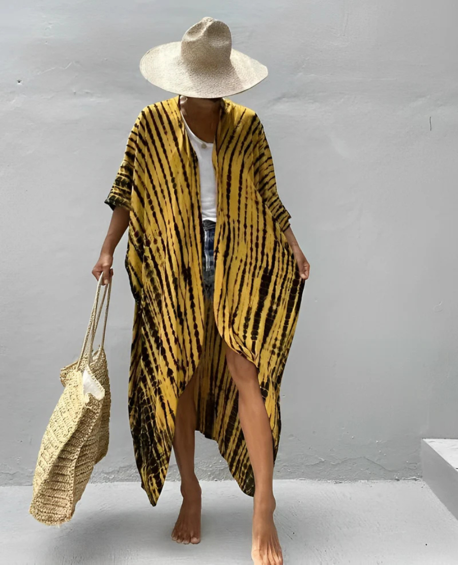 Violaine | Sommerliche Kimono-Robe Für Damen | Charmant