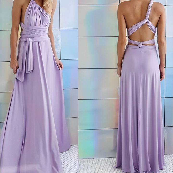 Mia | Elegantes Wickelkleid für Damen | Abiball