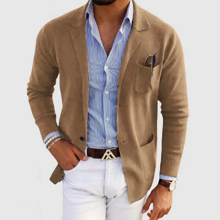 Norbert | Herren Strickjacke Sakko | Leichte
