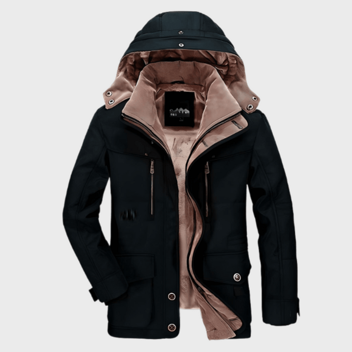 Huzera | Herren Winter Kapuze Jacke | Langarm