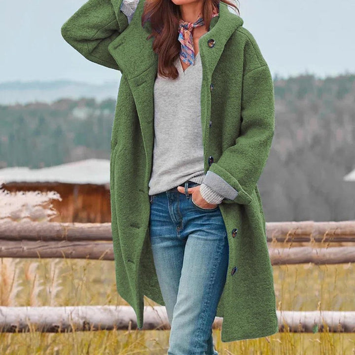 Shahkarim | Damen Lange Winter Mantel | Warme