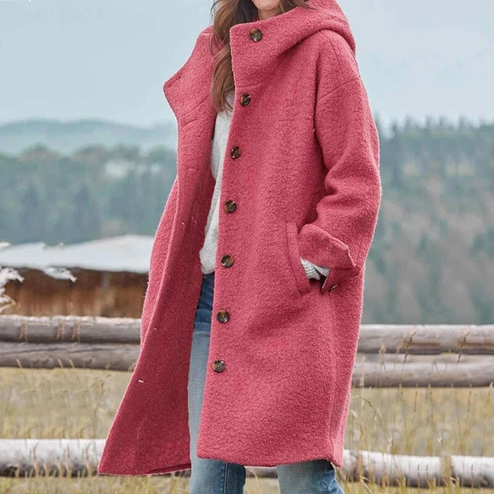 Shahkarim | Damen Lange Winter Mantel | Warme