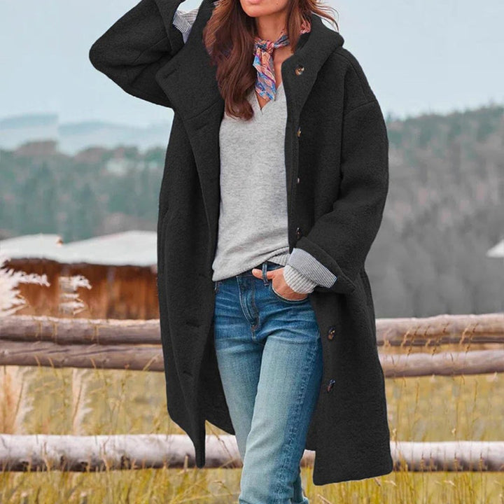 Shahkarim | Damen Lange Winter Mantel | Warme