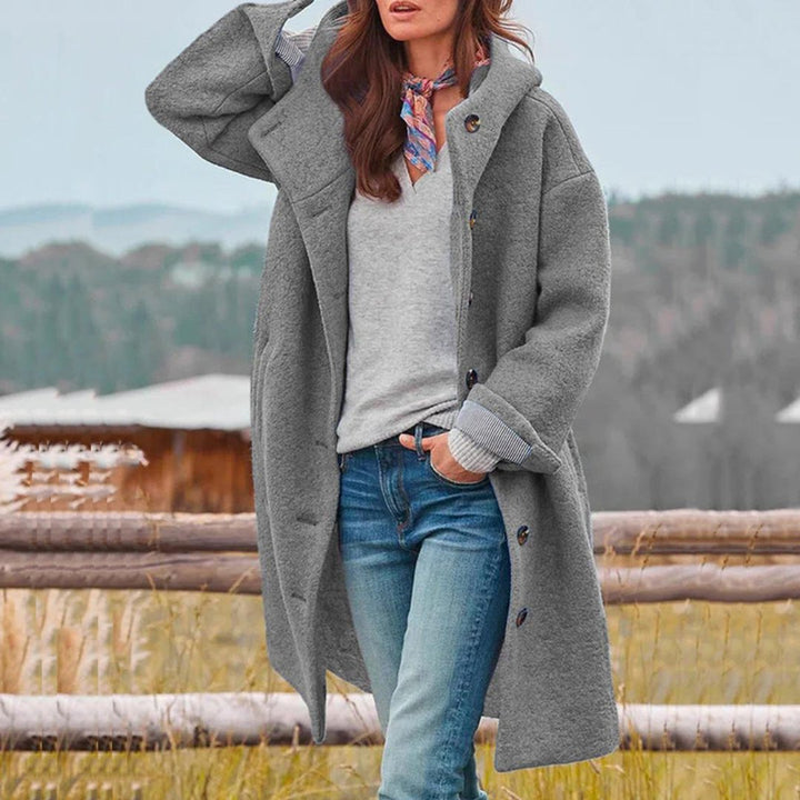 Shahkarim | Damen Lange Winter Mantel | Warme